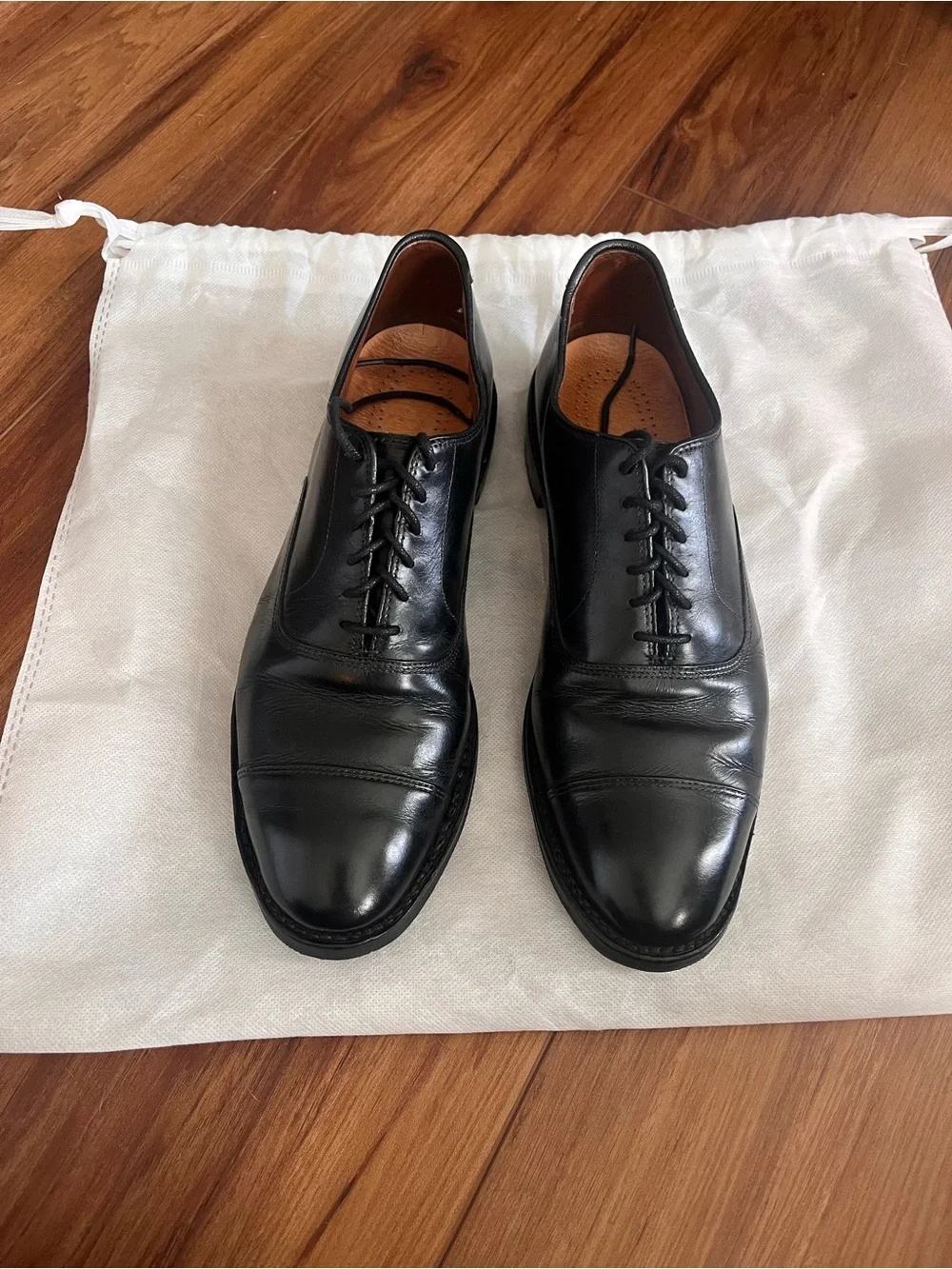 Allen Edmonds Park Avenue Oxford- Black Leather